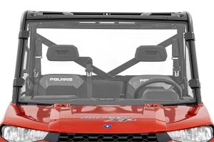 Polaris Ranger XP 1000 Texas Edition Full Windshield - Rough Country - Scratch Resistant - '20-'21